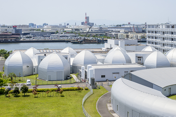 outer view of RIKEN NMR Facility